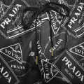 Prada Black Premium Quality Short Sleeve Shirt & Shorts Combo-thumb-5