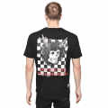 Amiri Black Wes Lang Checker Skull T-shirt-thumb-1