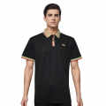 Gucci Black Embroidered logo Premium T-shirt-thumb-0