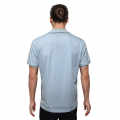 Prada Sky Blue Embroidery Logo Premium Polo T-shirt-thumb-1