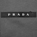Prada Embossed Logo Grey Premium T-shirt-thumb-3