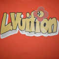 Louis Vuitton Printed Orange Premium Quality T-shirt-thumb-3