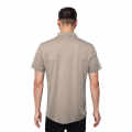 Burberry Embossed Logo Brown Premium Quality Polo T-shirt-thumb-1