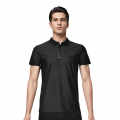 Louis Vuitton Black Embroidery Logo Polo T-shirt-thumb-0