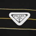 Prada Black Re-Nylon Premium Quality Polo T-shirt-thumb-3