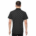 Dior Printed Black Premium Quality Polo Tees-thumb-5