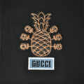 Gucci Pineapple Print Black Premium Polo T-shirt-thumb-3