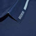 Boss Blue Embroidery Logo Premium Polo T-shirt-thumb-4
