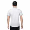 Burberry TB Monogram-Embroidered White Polo T-shirt-thumb-1