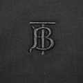 Burberry TB Monogram-Embroidered Black Polo T-shirt-thumb-3