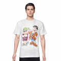 Moschino White Flintstones Print Premium T-shirt-thumb-0