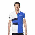 GANT Blue & White Mens Sailing Pique Polo T-shirt-thumb-0