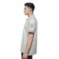 Moncler Logo-patch on Sleeve Grey Premium Polo T-shirt-thumb-2