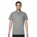 Salvatore Ferragamo Grey Embossed Logo Premium T-shirt-thumb-0