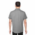 Salvatore Ferragamo Grey Embossed Logo Premium T-shirt-thumb-1
