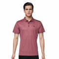Ferragamo Pink Embossed Logo Premium Polo T-shirt-thumb-0