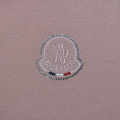 Moncler Embroidered logo Pink Premium T-shirt-thumb-3