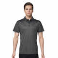 Ferragamo Grey Embossed Logo Premium Polo T-shirt-thumb-0