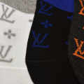 Louis Vuitton Premium Quality Loafer Socks - Pack of 5-thumb-3