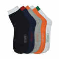 Hermes Multi Color Low Cut Premium Luxury Socks-thumb-1