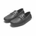 Louis Vuitton Black Hockenheim Moccasin Loafers-thumb-0