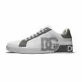 Dolce & Gabbana Portofino White & Grey Sneakers-thumb-0
