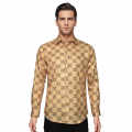 Gucci GG Canvas Brown Premium Shirt-thumb-6
