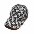 Hermes Black & White Checks Premium Cap-thumb-0