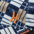 Hermes Blue & White Checks Premium Cap-thumb-3