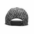 Fendi All-over Print Black Premium Cap-thumb-4