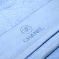 Chanel Embroidered logo Blue Premium Towel - Set of 3-thumb-1
