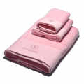 Chanel Embroidered logo Pink Premium Towel - Set of 3-thumb-0