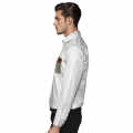 Dior Oblique Pattern Pocket Logo White Premium Shirt-thumb-2