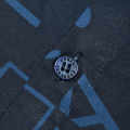 Armani Exchange Printed Black & Blue Premium Shirt-thumb-3