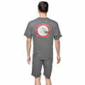Two 18 Grey Premium Mens T-shirt & Shorts Combo-thumb-1