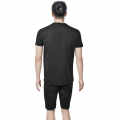Prada Embroidered Black Premium T-shirt & Shorts Combo-thumb-1
