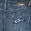 Karl Lagerfeld Blue Premium Quality Jeans-thumb-3