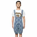 Gucci Printed White & Blue Premium Kids Co-ord Set-thumb-0