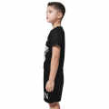 Valentino Scorpion Fish Print Black Kids Co-ord Set-thumb-2