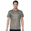 Burberry Brown Check Premium Quality T-shirt-thumb-0