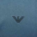 Giorgio Armani Embroidered Blue Premium T-shirt-thumb-3
