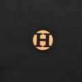 Hermes Black Premium Quality Half Sleeve Polo T-shirt-thumb-3