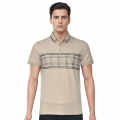 Burberry TB Embroidered Brown Premium Polo T-shirt-thumb-0