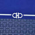 Salvatore Ferragamo Blue Premium Luxury Polo T-shirt-thumb-3