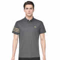 Burberry Grey Premium Quality Polo Tees-thumb-0