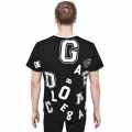Dolce & Gabbana Black Logo Print Premium Quality Tees-thumb-1