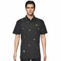 Dior Premium Black Quality Embroidered Polo T-shirt-thumb-0
