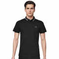 Burberry Black Premium Quality Polo Tees-thumb-0