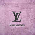 Louis Vuitton Embroidered logo Purple Premium Towel - Set of 2-thumb-1