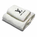 Louis Vuitton Embroidered logo Off White Premium Towel - Set of 2-thumb-0